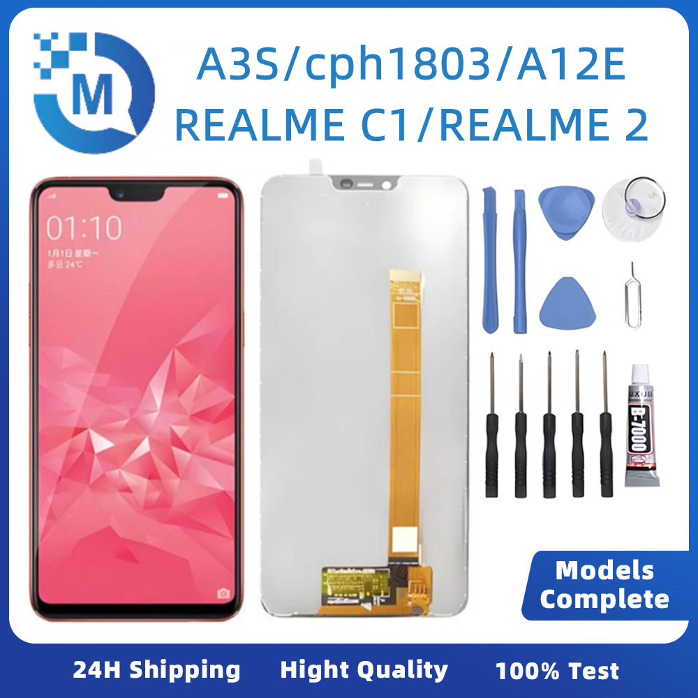 OPPO A3s LCD screen replacement