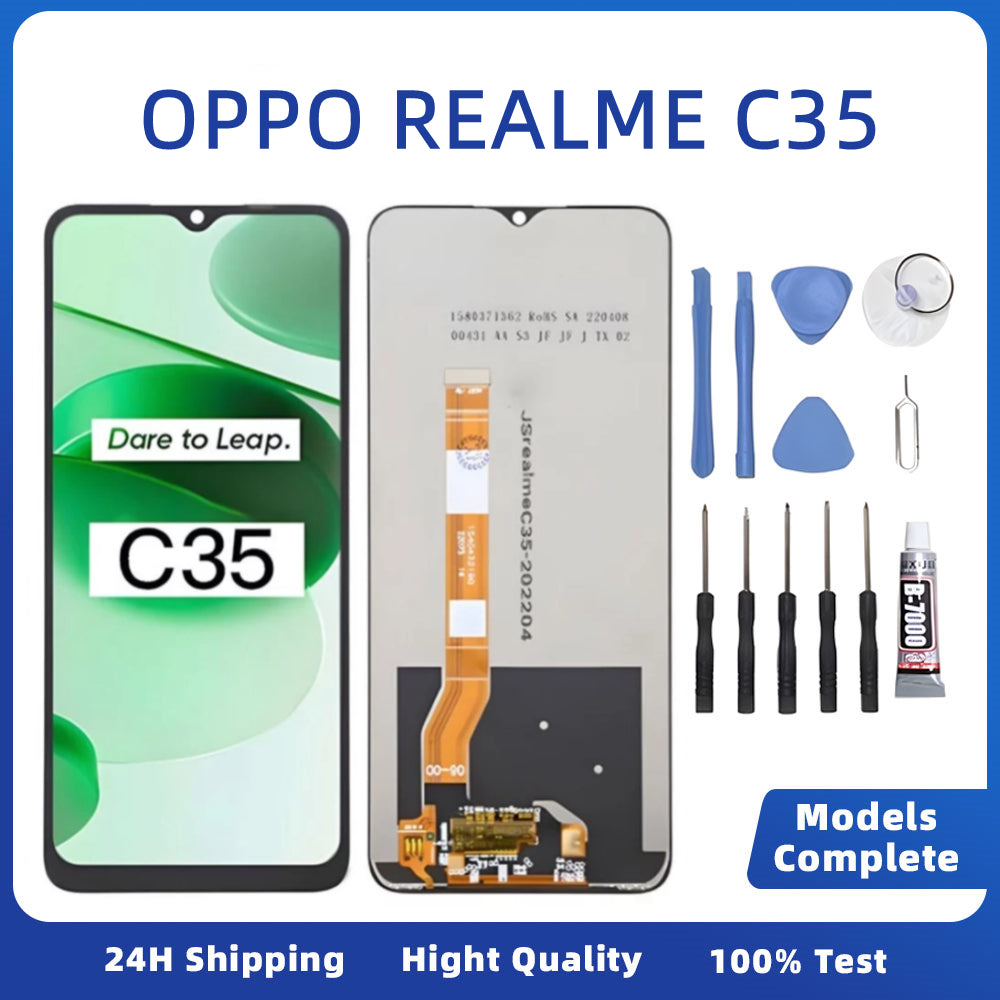 Realme C35 LCD screen replacement
